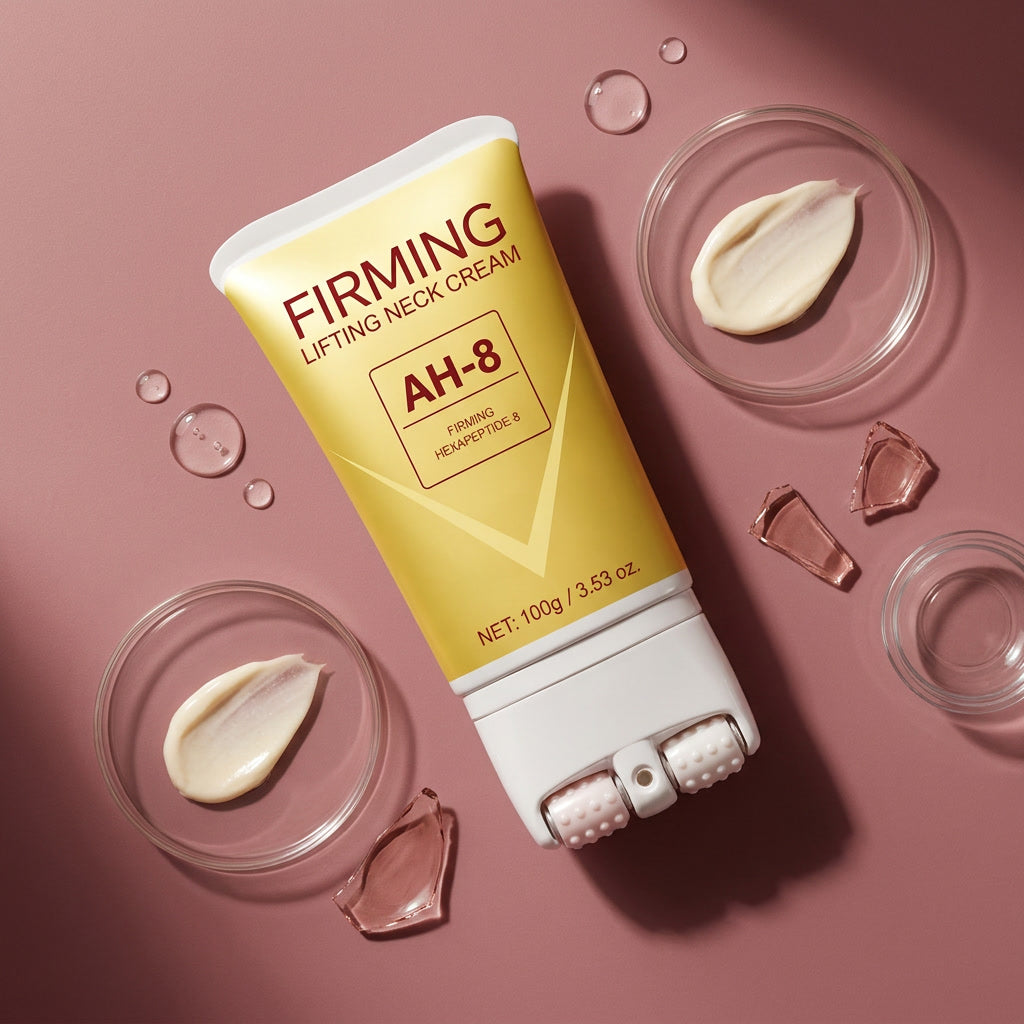 Firm & Smooth Neck Cream with Dual Massage Roller